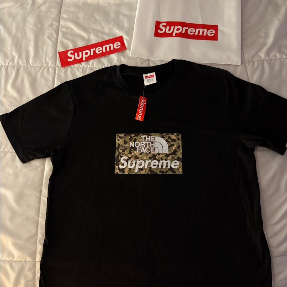 Supreme x The North Face Black T-Shirt